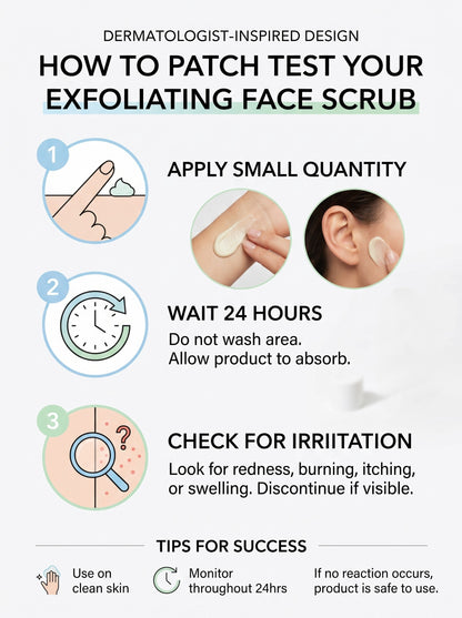 OLAMOR Gold Dust Face Scrub 500g | Gentle Exfoliating Face Scrub smooth skin feel