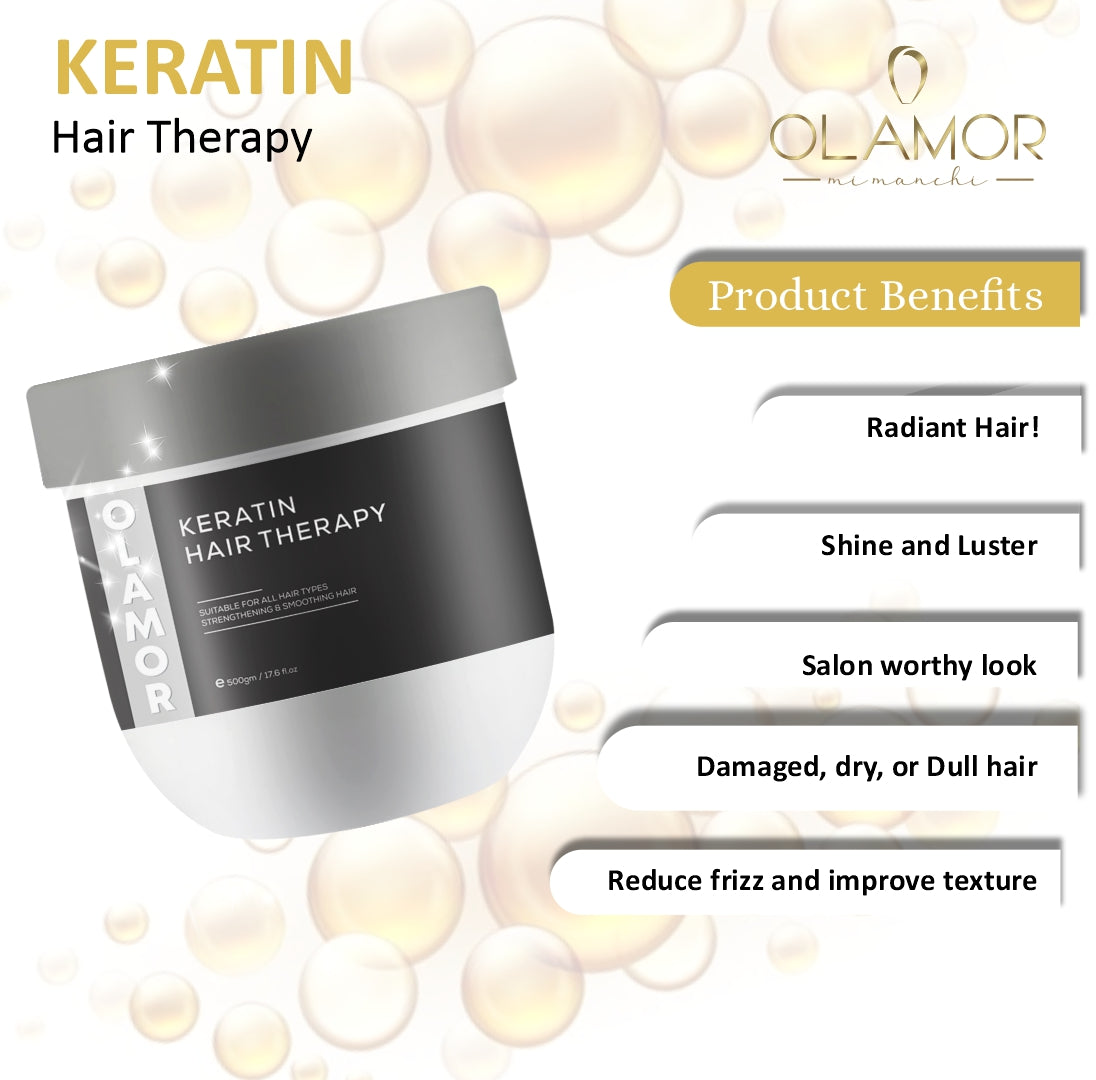 Olamor Keratin Hair Therapy benefits
