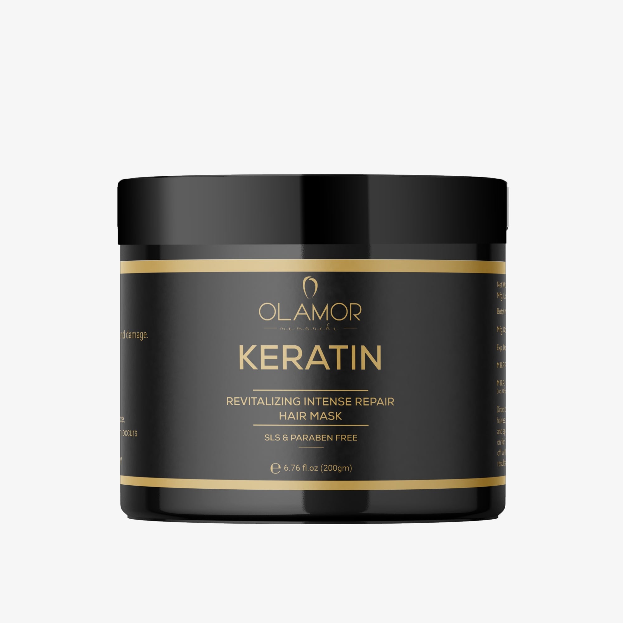 Premium Keratin Revitalizing Intense Hair Damage Repair Mask - 200ml