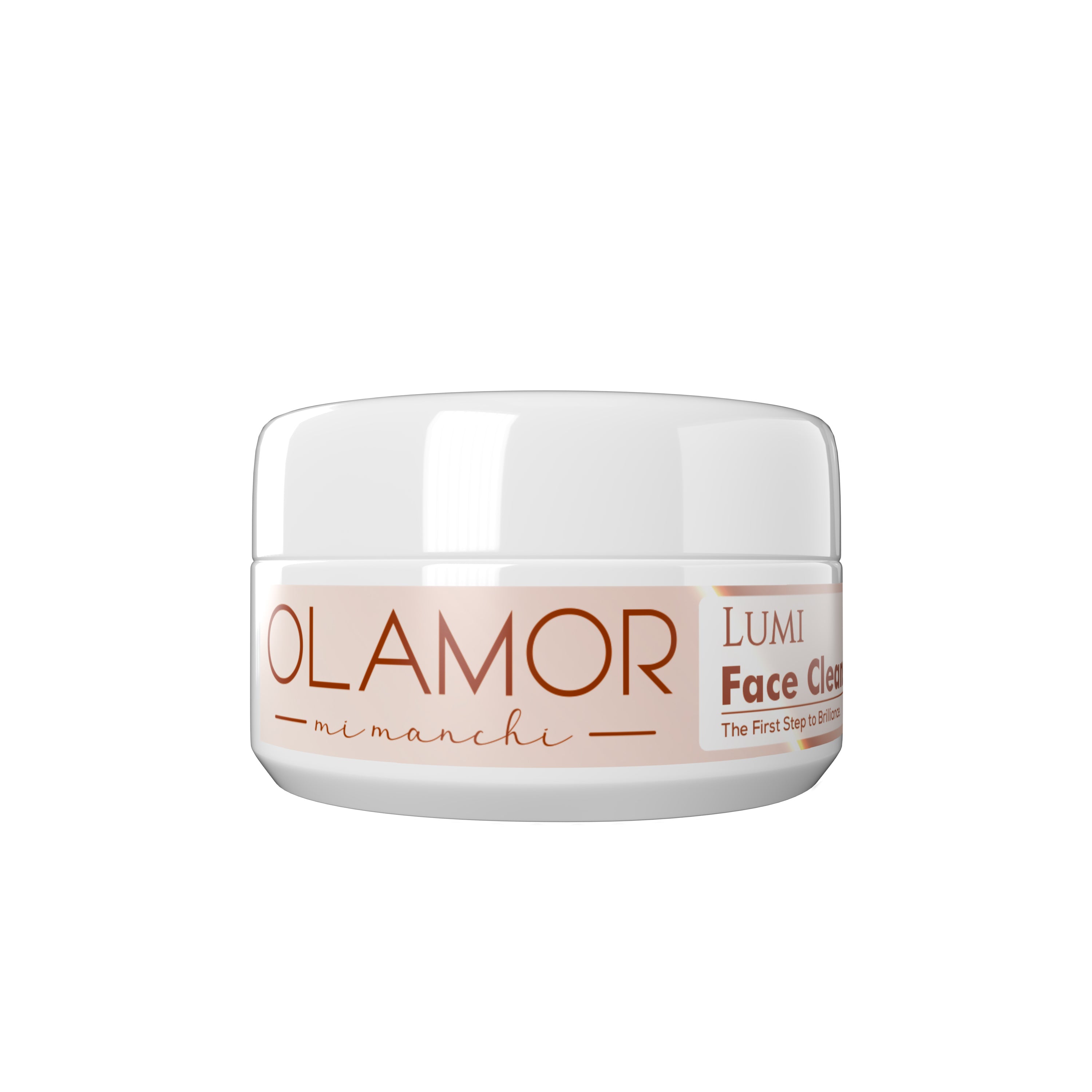 OLAMOR Lumi Facial Cleanser with Cocoa Butter | Soft &amp; Refreshed Skin | 100g
