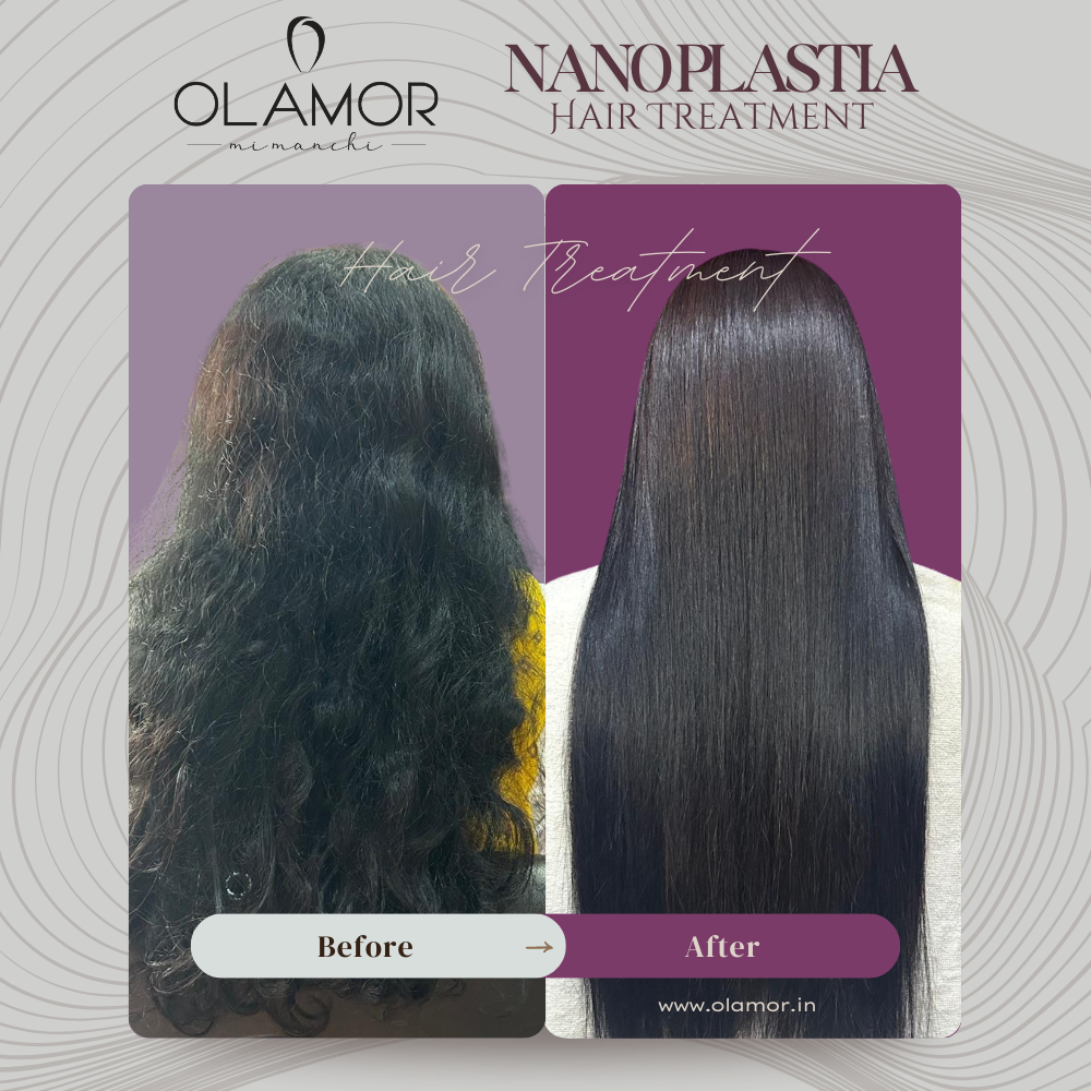 olamor nanoplastia hair treatment before after