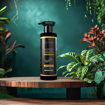 Premium Glisten Revitalizing Intense Hair Damage Repair Keratin Shampoo