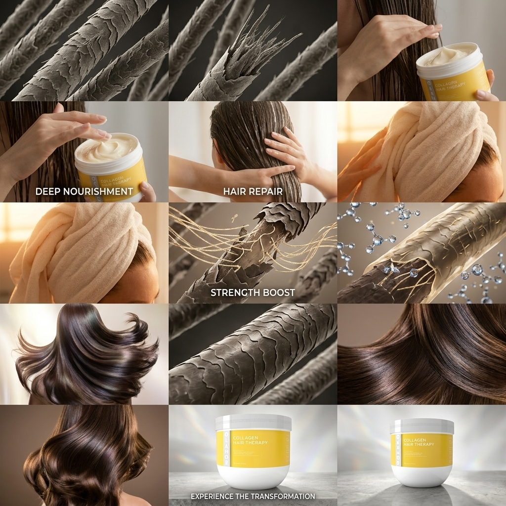 OLAMOR Collagen Strengthening Hair Therapy 500gm