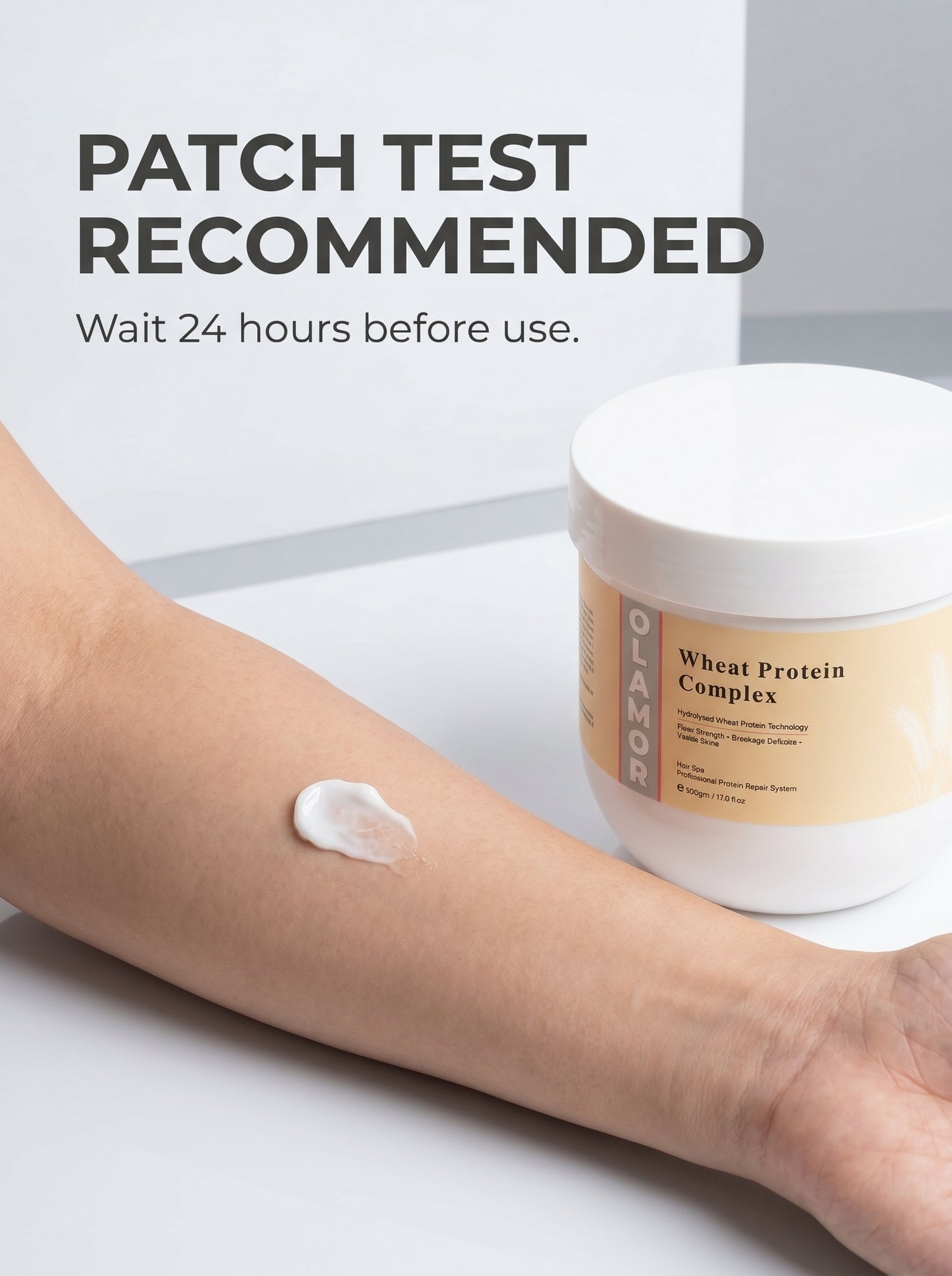 OLAMOR Wheat Protein Complex Hair Spa Professional Protein Repair System 500GM