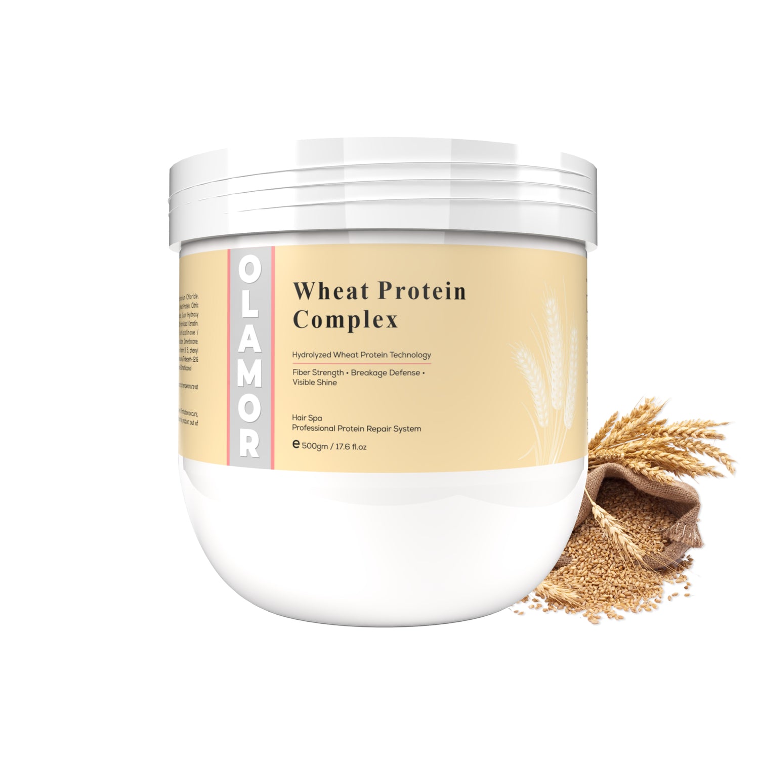 OLAMOR Wheat Protein Complex Hair Spa Professional Protein Repair System 500GM