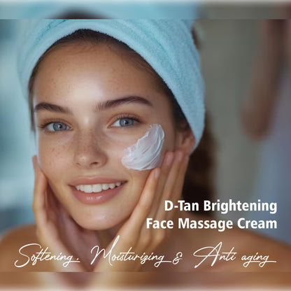 D-Tan Brightening Face Massage Cream - 500gm