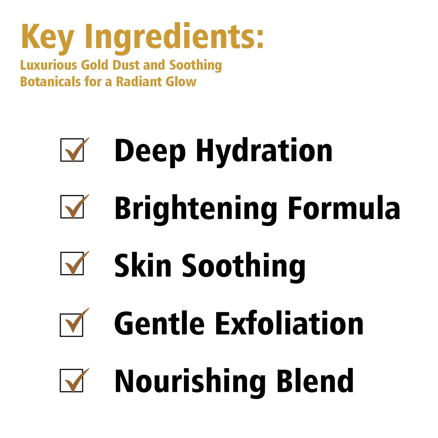 Gold Dust Face Mask 500gm for Dull &amp; Dry Skin - Uneven Skin Tone &amp; Dark Spots