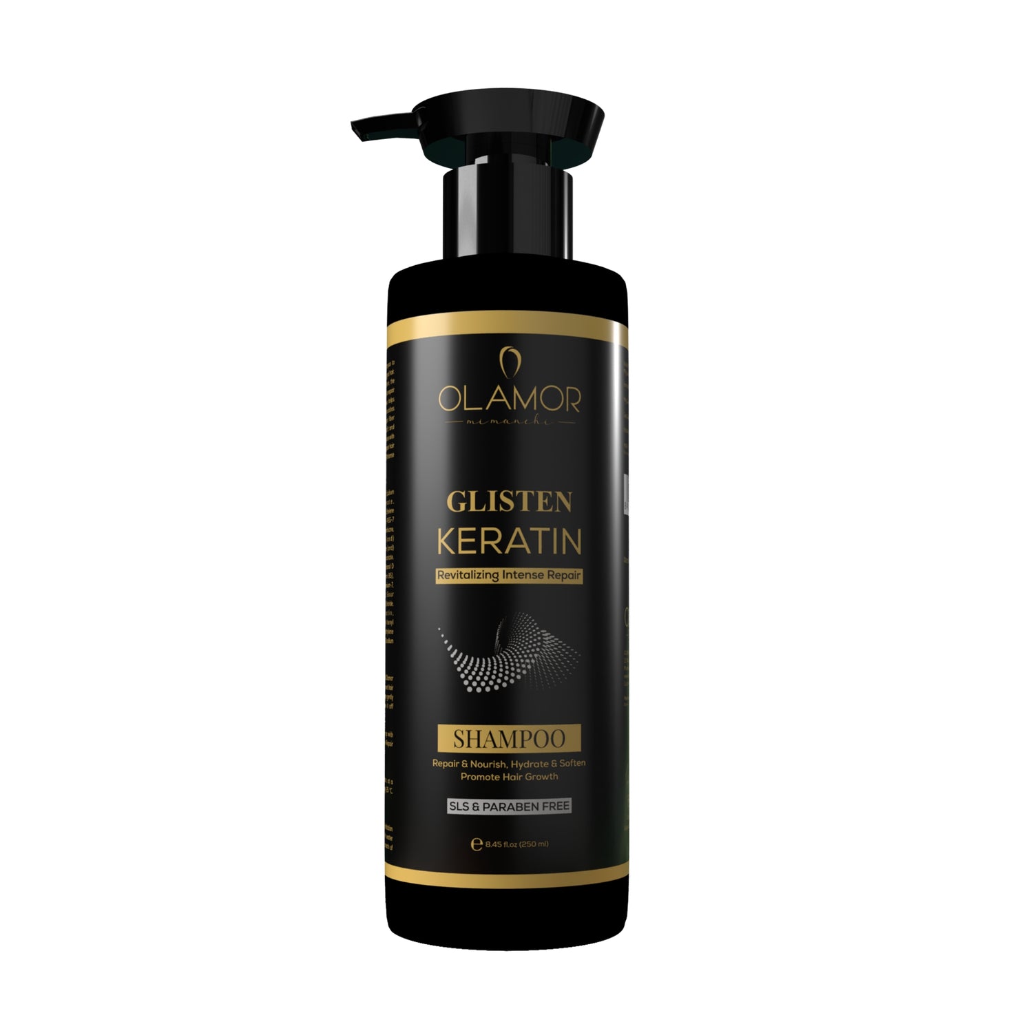 Premium Glisten Revitalizing Intense Hair Damage Repair Keratin Shampoo