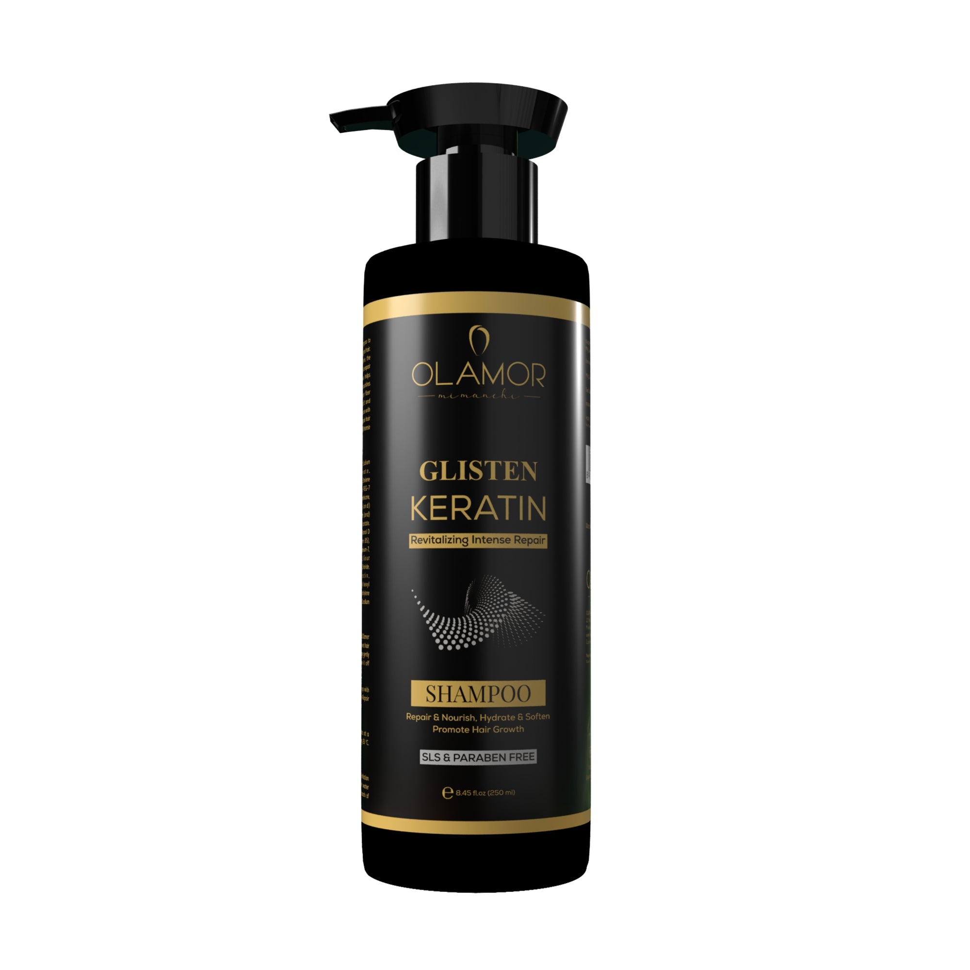 Premium Glisten Revitalizing Intense Hair Damage Repair Keratin Shampoo