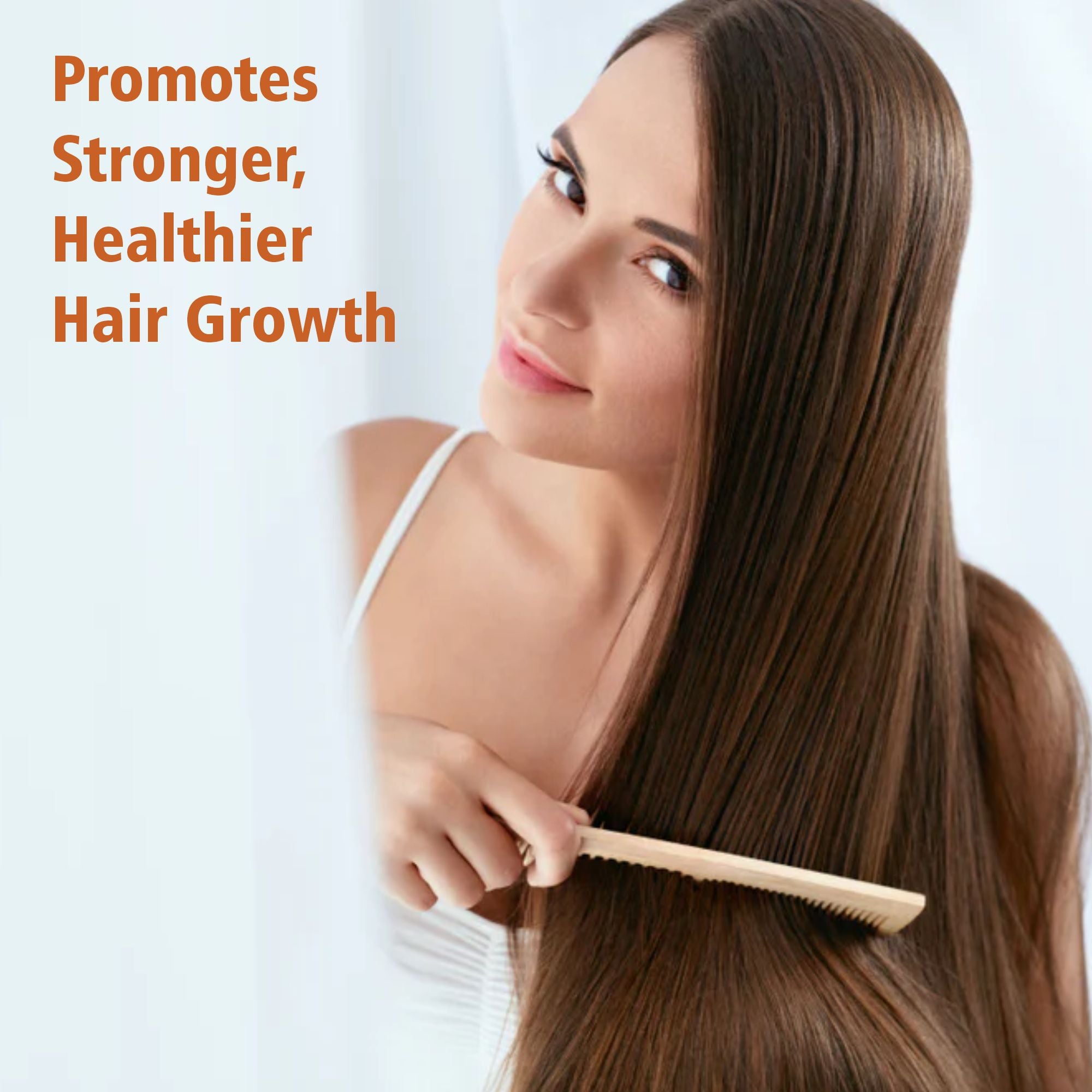 Vitamin-E Hair Serum with Macadamia Oil for Frizzy Hair &amp; Healthier Hair Growth - 100ml