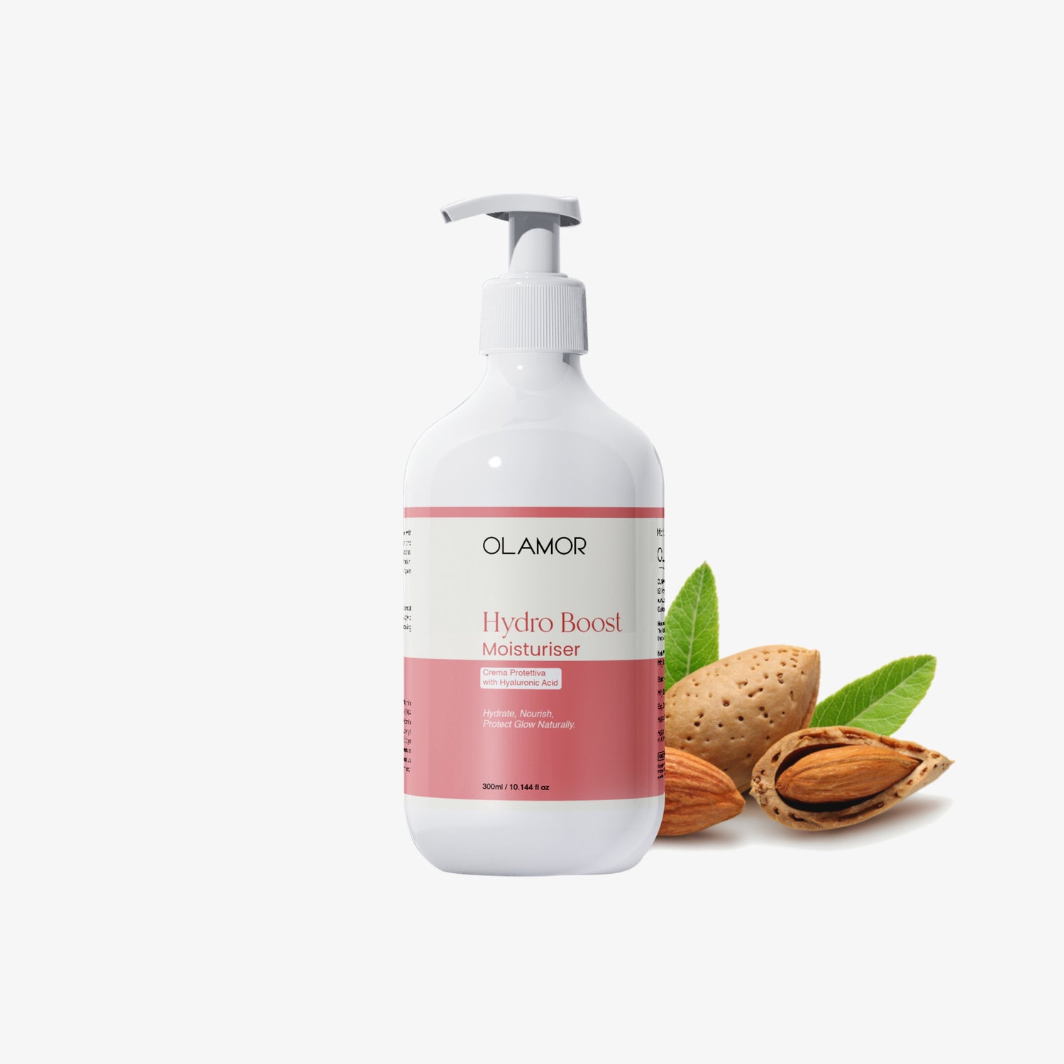 OLAMOR Hydro Boost Moisturizer with Hyaluronic Acid – Deep Hydration &amp; Skin Plumping Cream 300ml