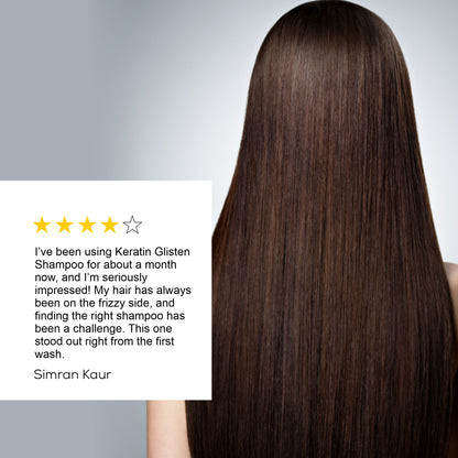 Premium Glisten Revitalizing Intense Hair Damage Repair Keratin Shampoo