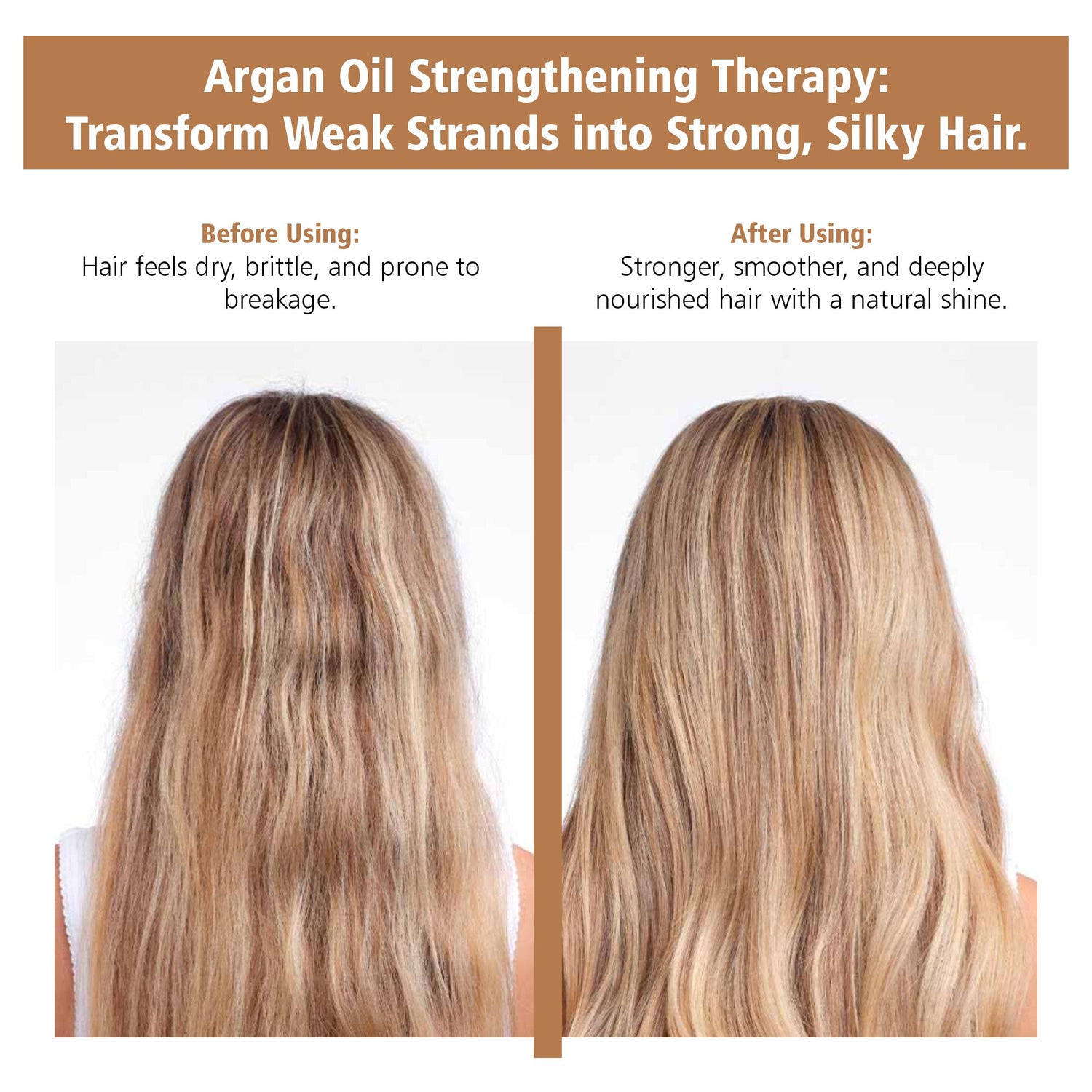 Premium Argan Oil Strengthening Therapy 500gm for Dry &amp; Frizzy Hair Problems