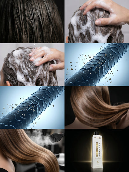 OLAMOR Pre-Form Shampoo – Pre-Treatment Hair Cleanser for Smoothening &amp; Repair 300ml