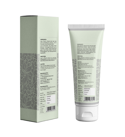 OLAMOR Pristine 10% Glycolic Acid Face Wash for Men &amp; Women | Exfoliating Cleanser for Clear, Smooth &amp; Glowing Skin 100ml