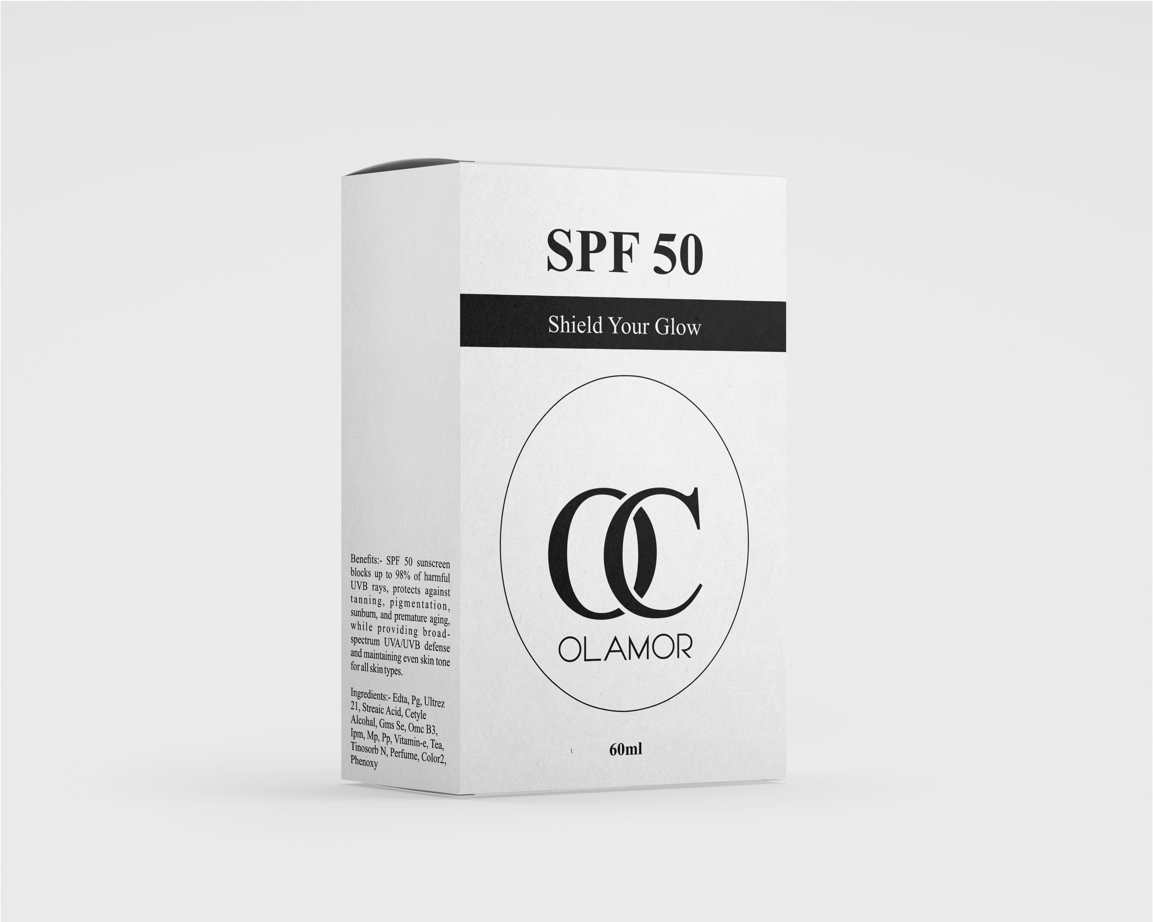 SPF 50 Sunscreen 60 ML