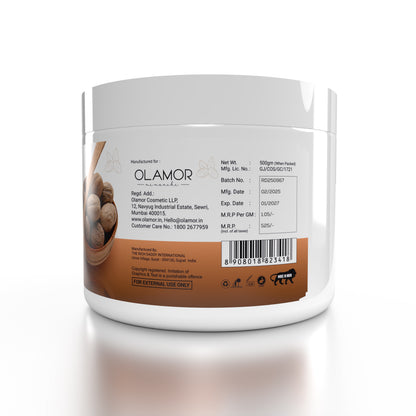OLAMOR Shea Butter Face Mask for Skin Nourishment and Hydration, 200g