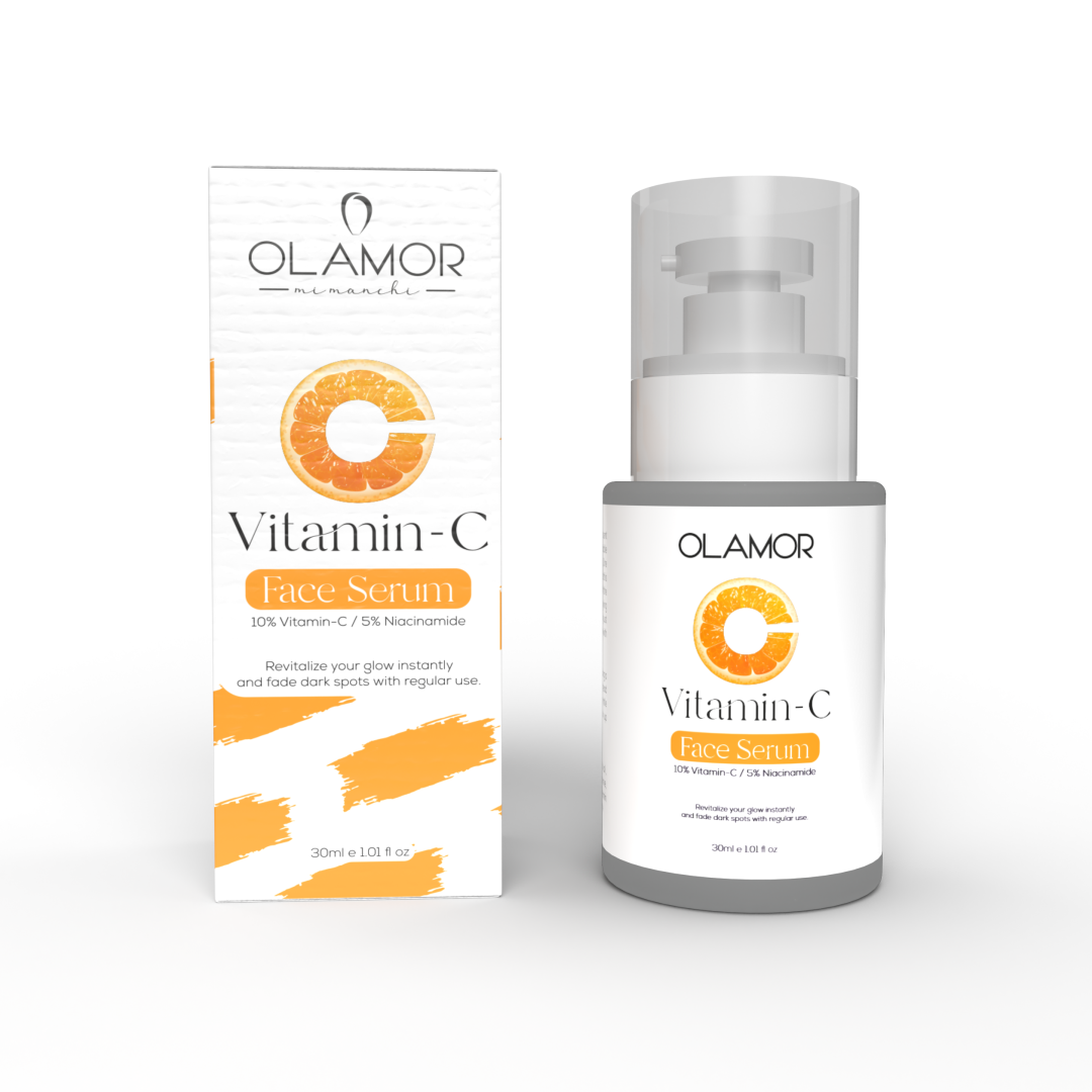 Vitamin C Face Serum - Improves Skin Whitening Tone - 30ml