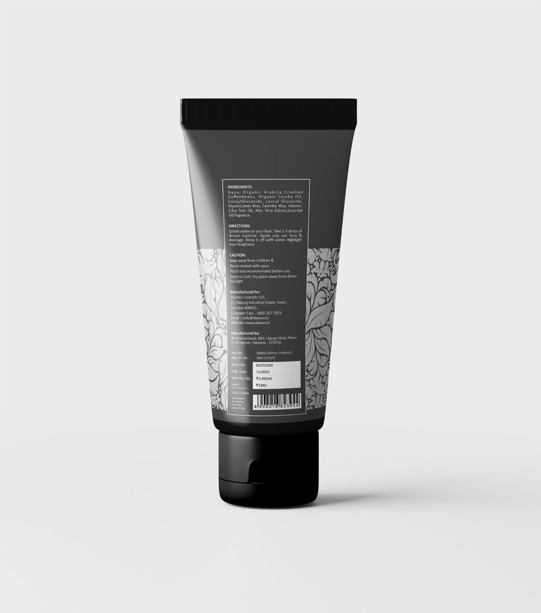 Brown Cyclone Coffee Face Wash | Deep Clean &amp; Acne Control