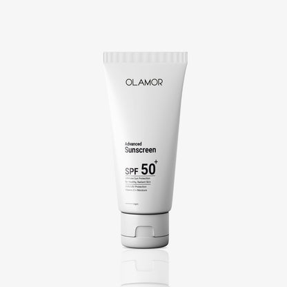 OLAMOR Rose BHA Cleanser Gel 120gm + SPF 50+ Sunscreen 500g + 10% Glycolic Acid Face Wash 100ml Combo | Pore Cleansing, Exfoliation &amp; UV Protection for Radiant Skin
