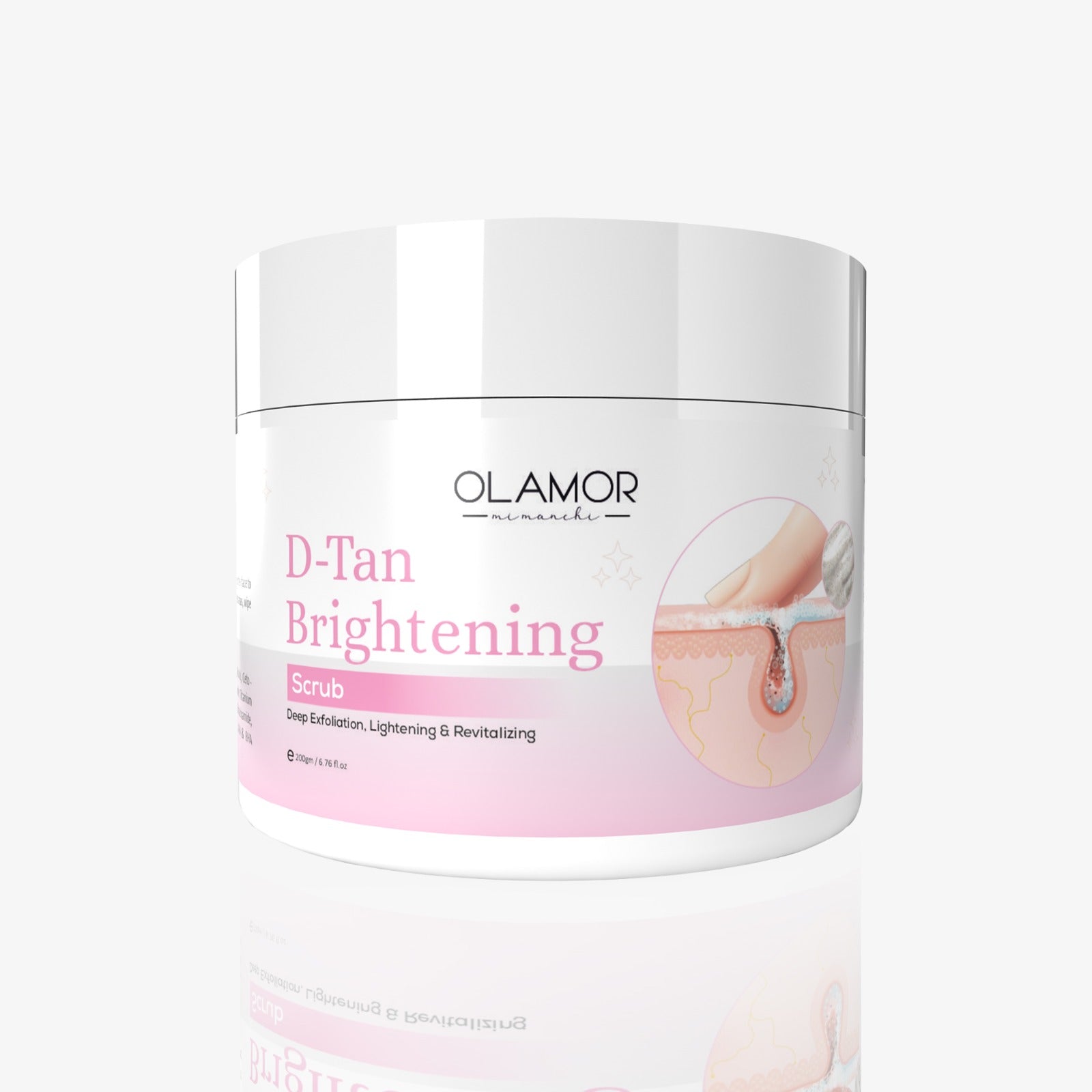 D-Tan Brightening Face Scrub 500GM
