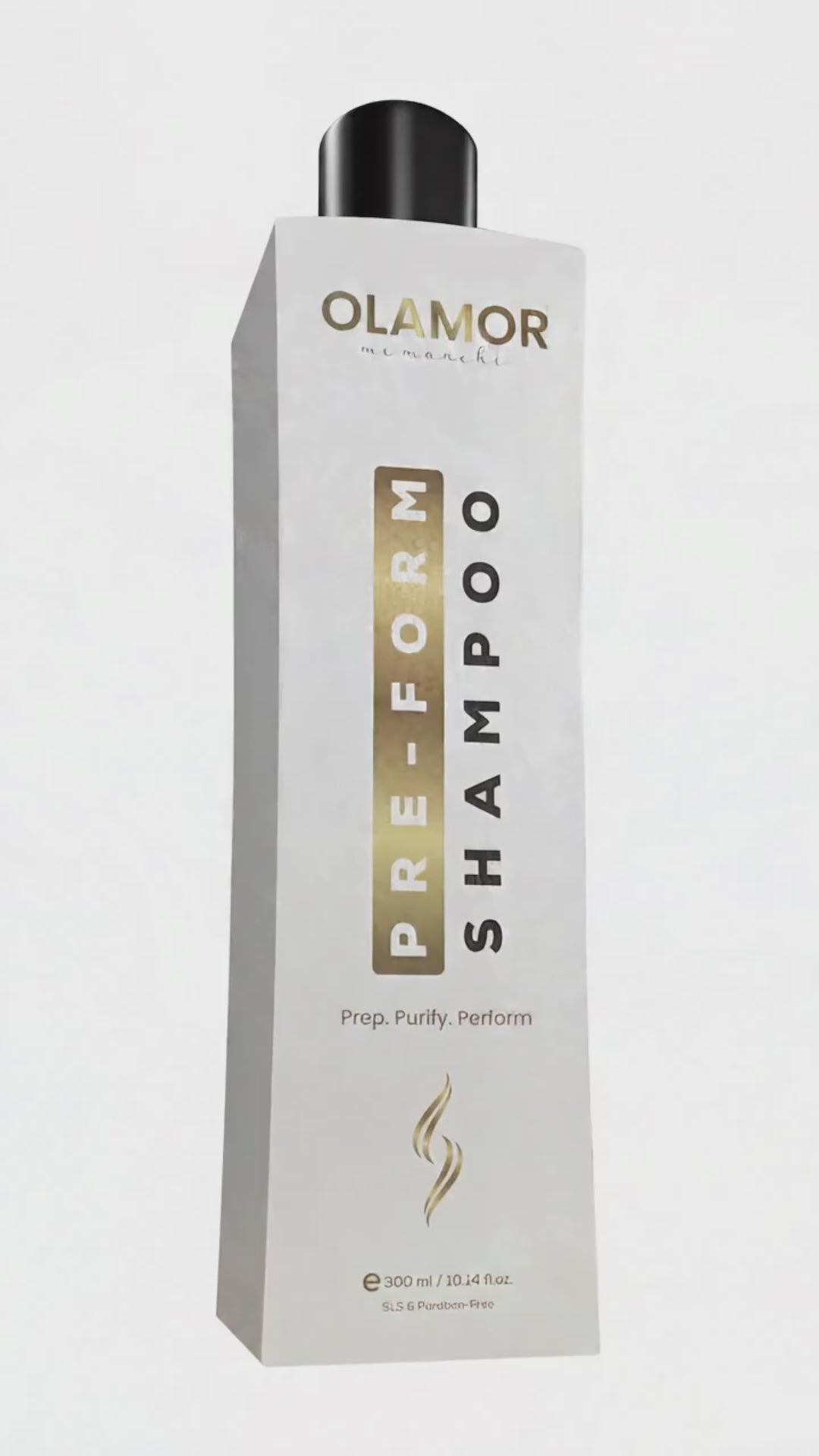 OLAMOR Pre-Form Shampoo – Pre-Treatment Hair Cleanser for Smoothening &amp; Repair 300ml