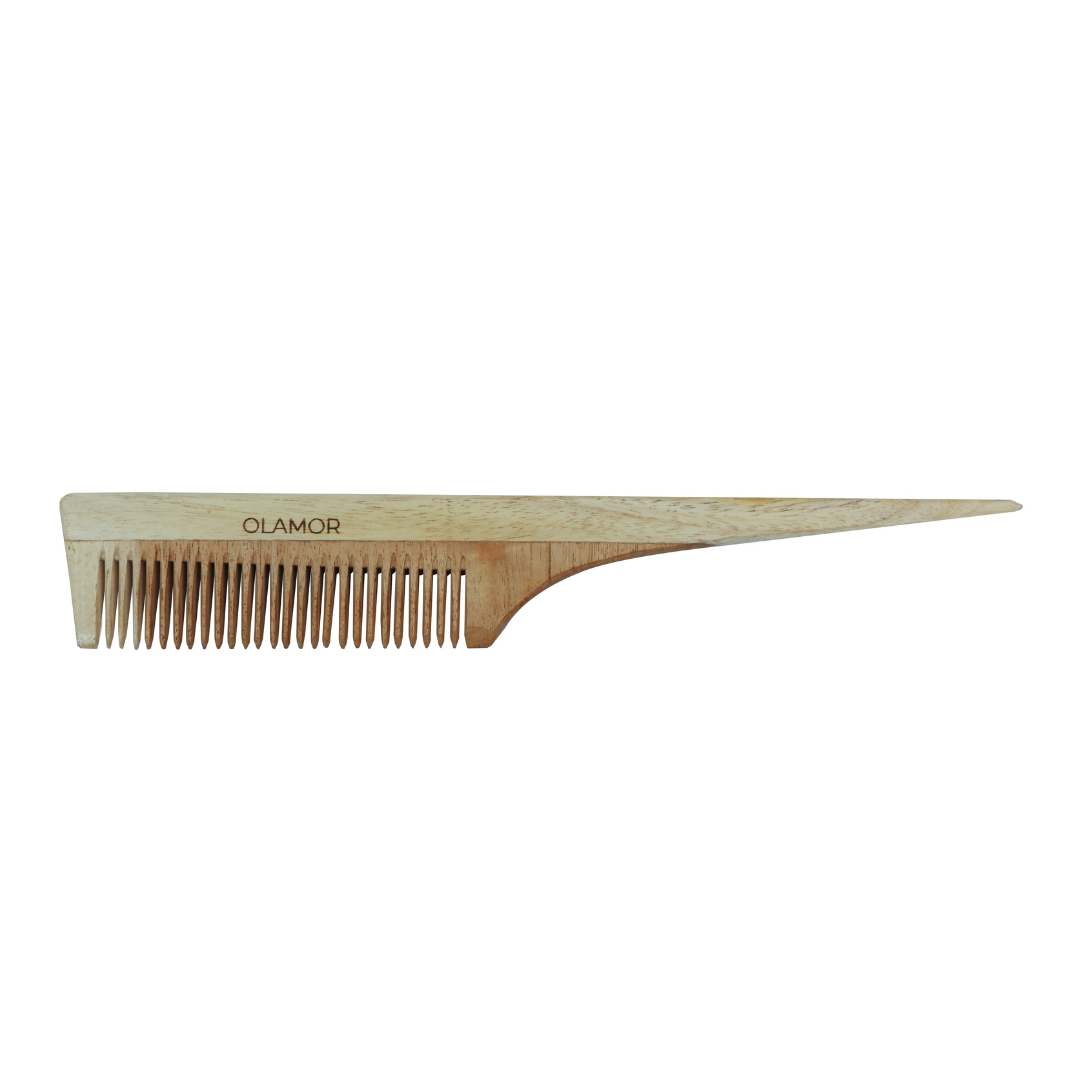 Wooden Hair Comb with Natural Neemwood