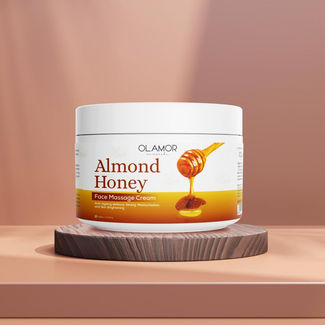 Almond Honey Face Massage Cream Lifestyle