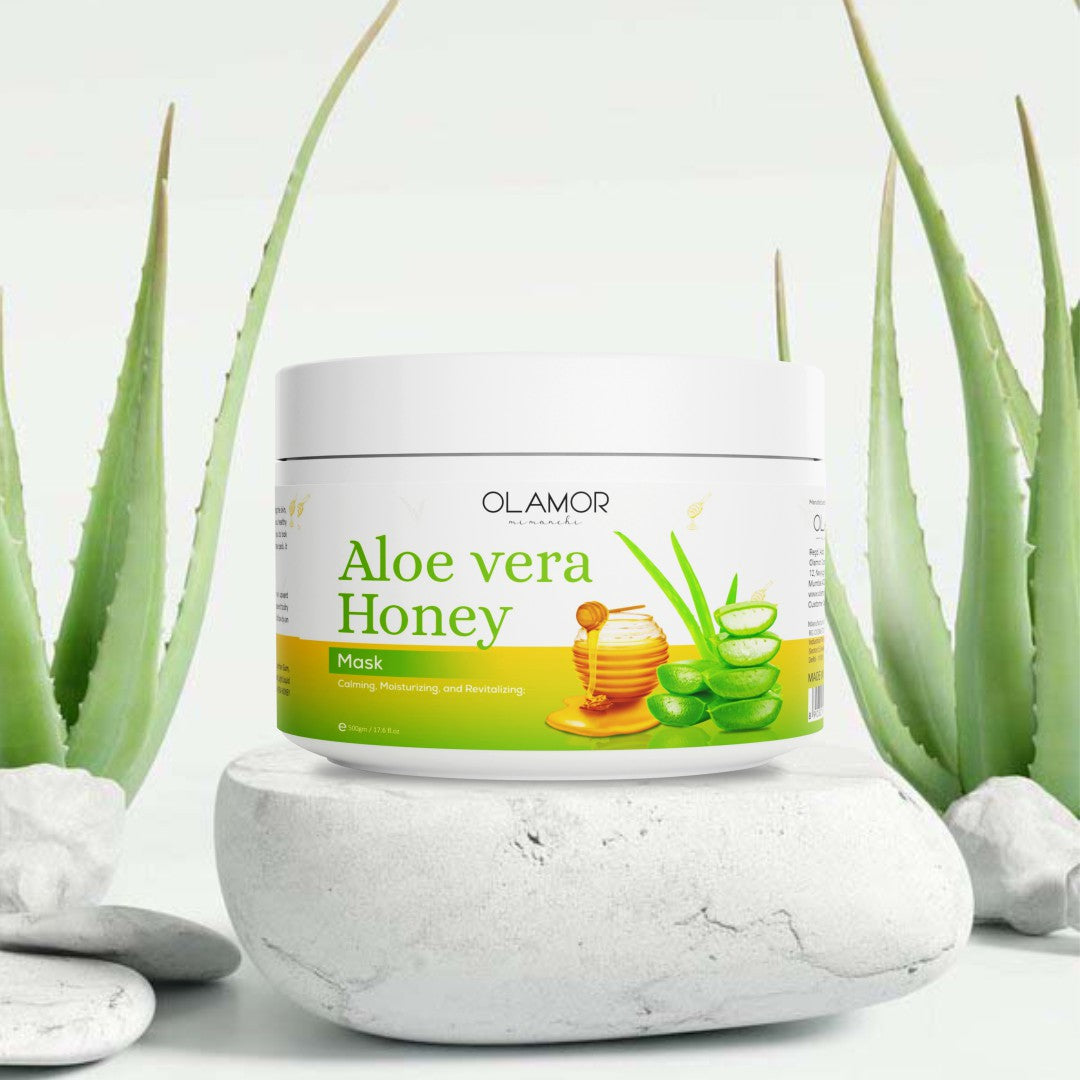 OLAMOR Aloe Vera Honey Face Mask 500gm
