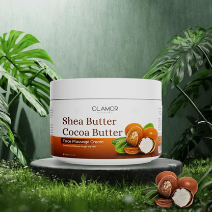Olamor Shea Butter Cocoa Butter Face Massage Cream Lifestyle