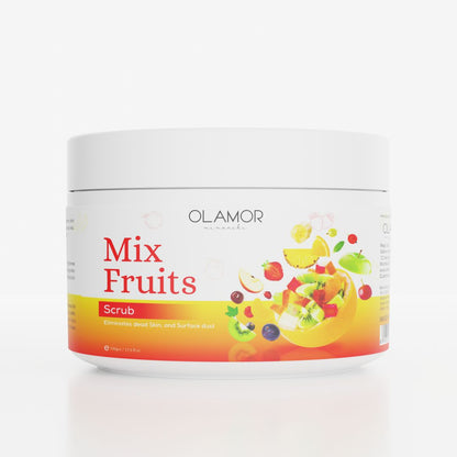 OLAMOR Mix-Fruits Face Massage Scrub