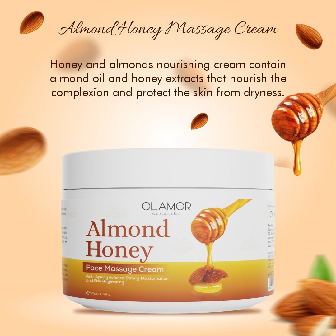 Almond Honey Face Massage Cream Benefits