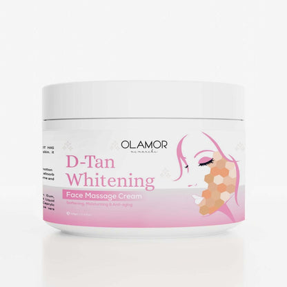 Olamor D-Tan Whitening Face Massage Cream