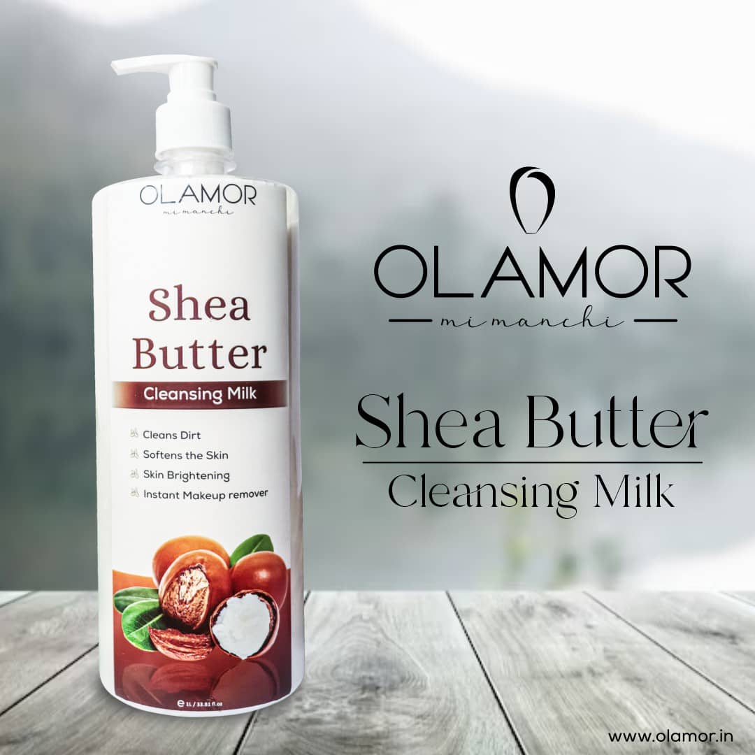 Olamor Shea Butter Cleansing Milk Lifestyle 2